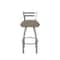 Holland Bar Stool Co OD411 Jackie Low Back Stainless Steel 25 Swivel Outdoor Counter Stool with Breeze Farro Seat OD41125SSOD002 - alternate 9